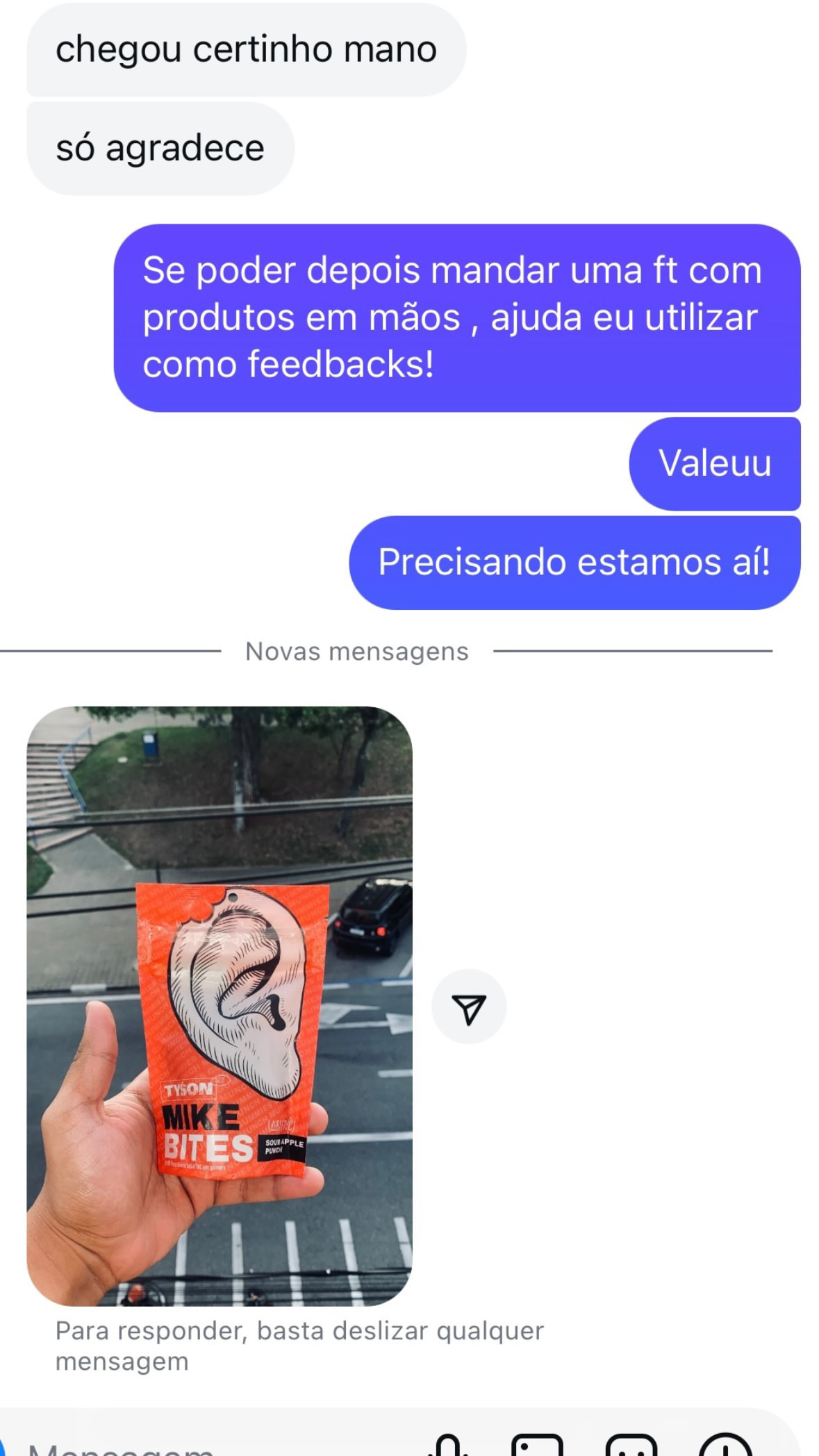 print do relato