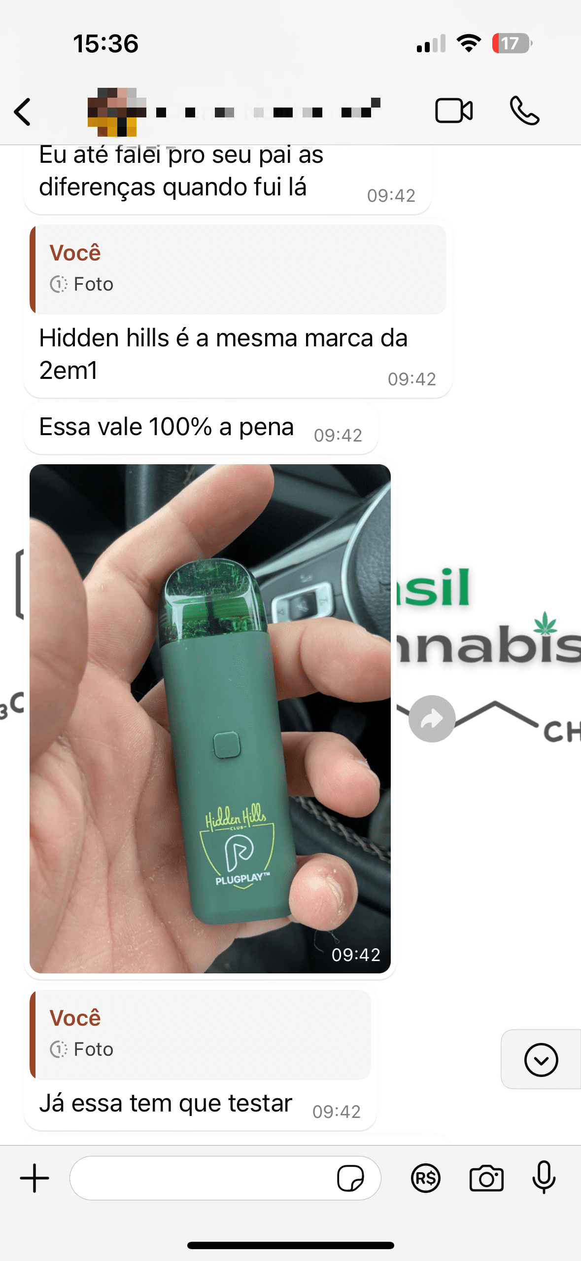 print do relato
