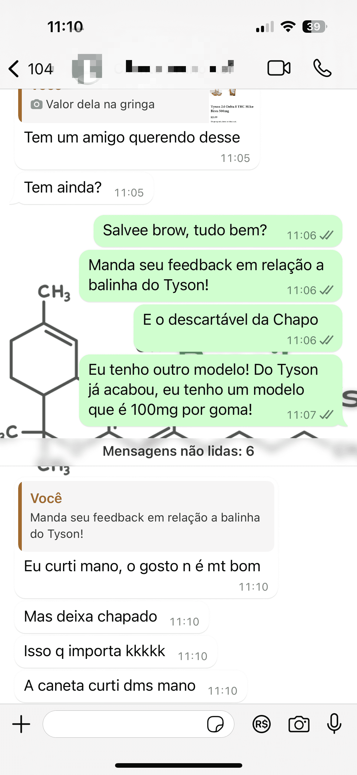 print do relato