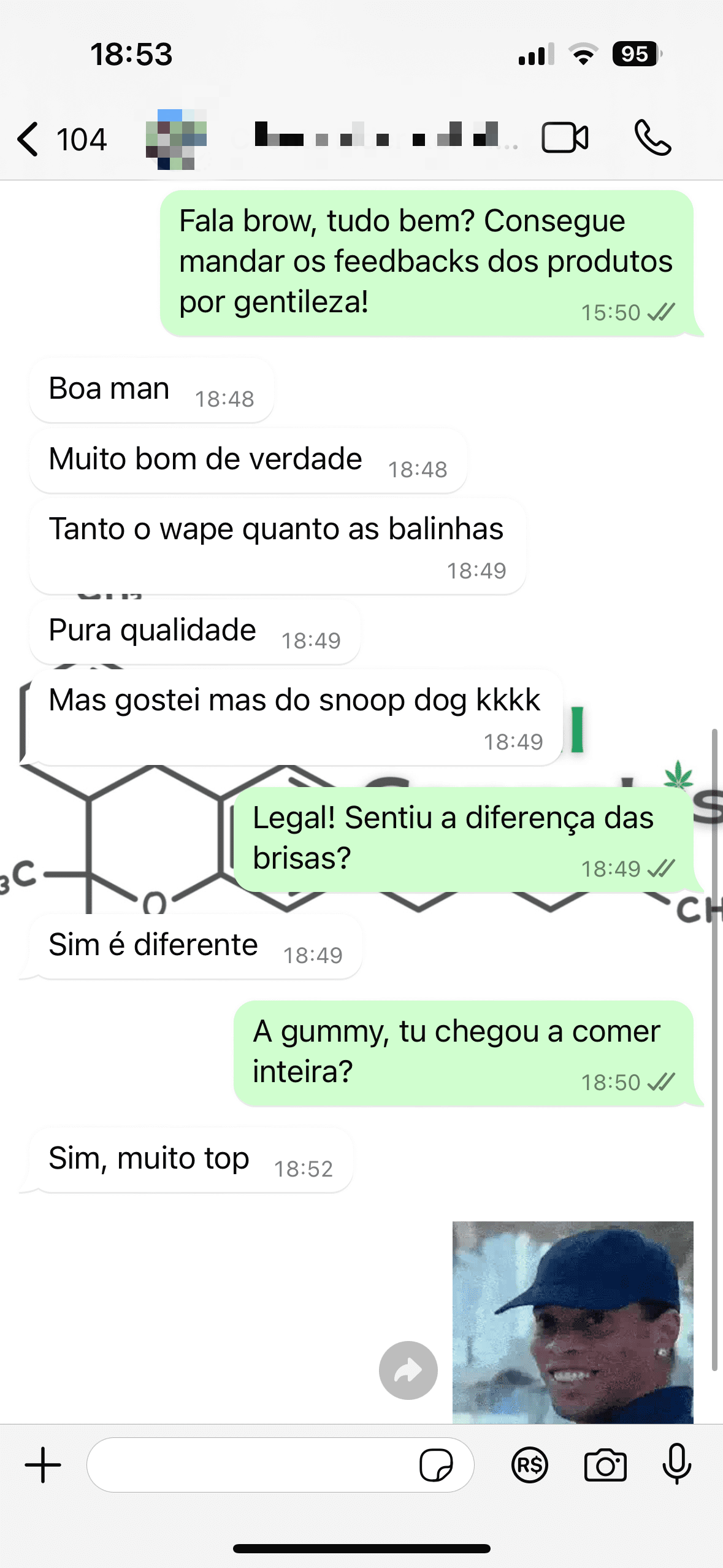 print do relato