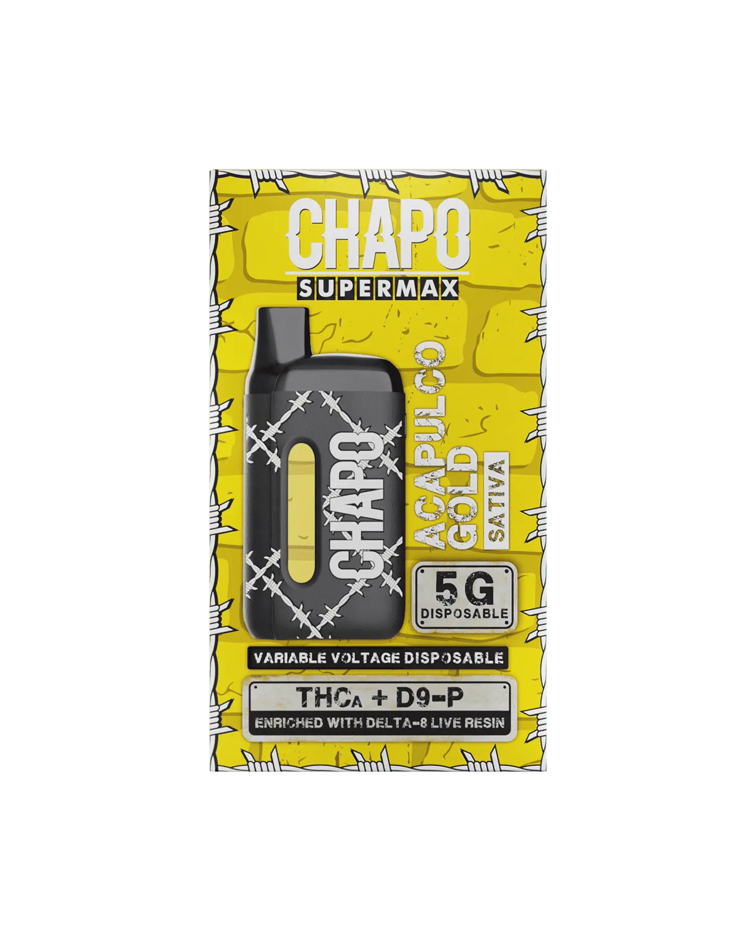 Chapo SuperMax Diamont 5ml Delta 9 Thc A / P - Sativa