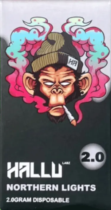 Hallu Monkey 2ml Thc Delta 8 Indica