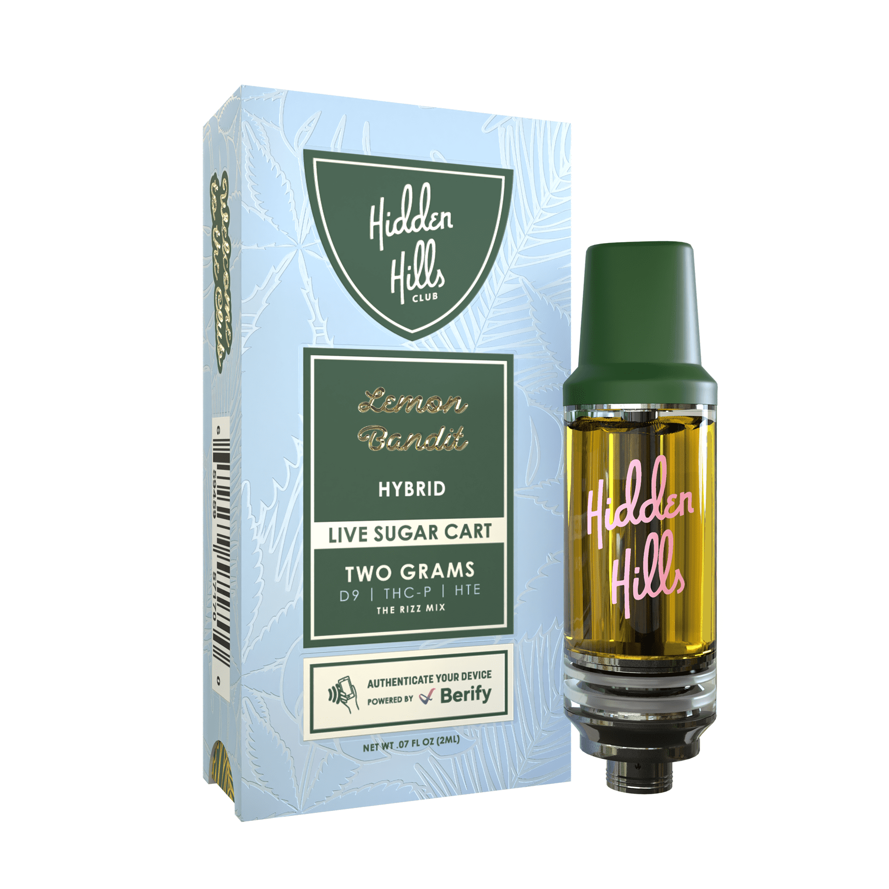 Hidden Hills 2ml Refil Delta 9 Thc A / B / H /P / X - Hibrida